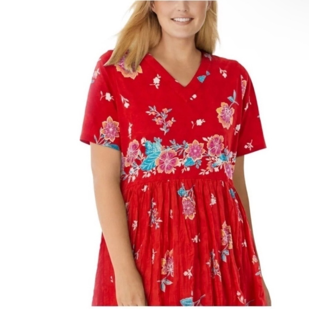 Floral Maxi Dress Only Necessities Women's Plus Size
RED DRESS 18/20 LARGE - Picture 4 of 6